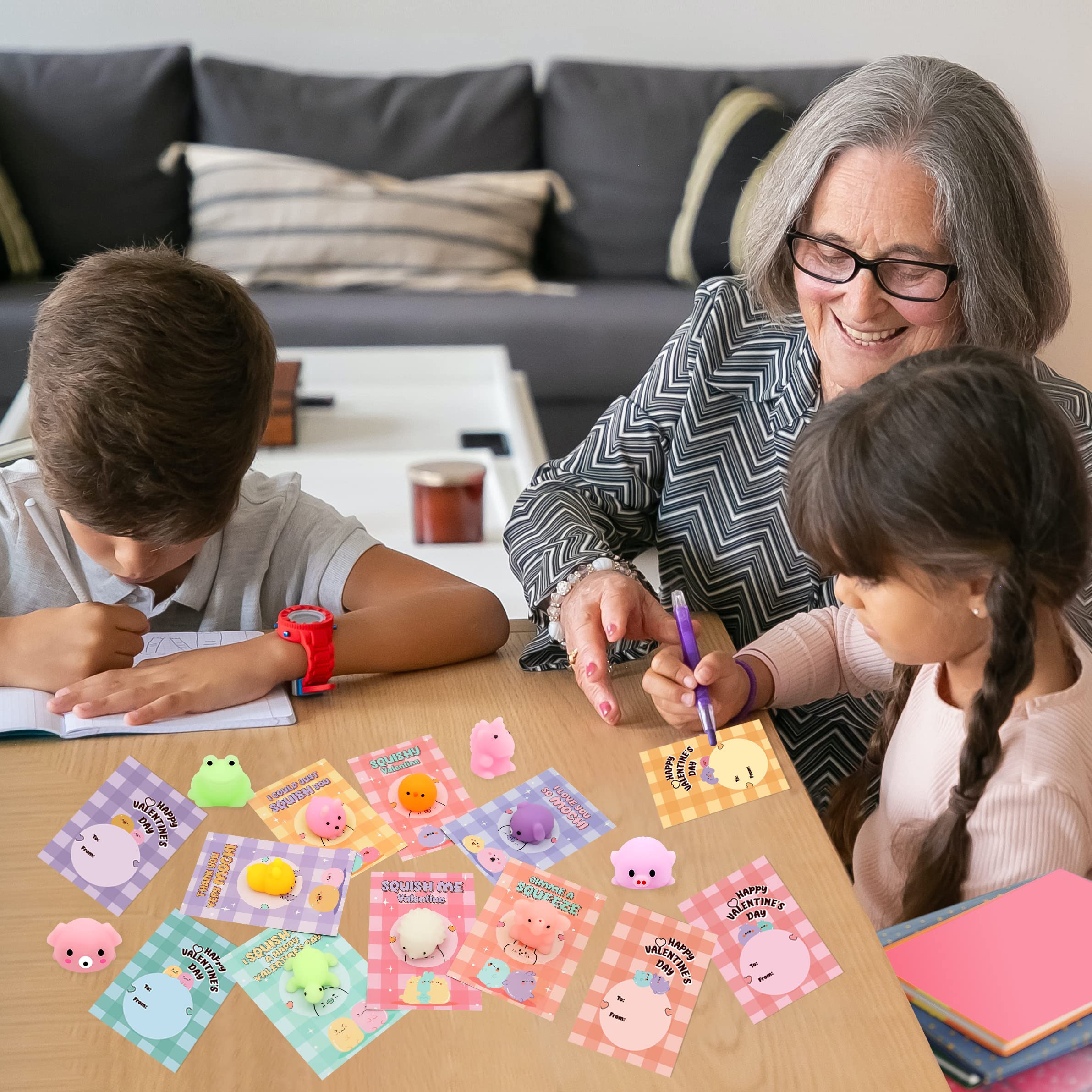 SURCVIO DIY valentines gifts with kids for easy crafting.