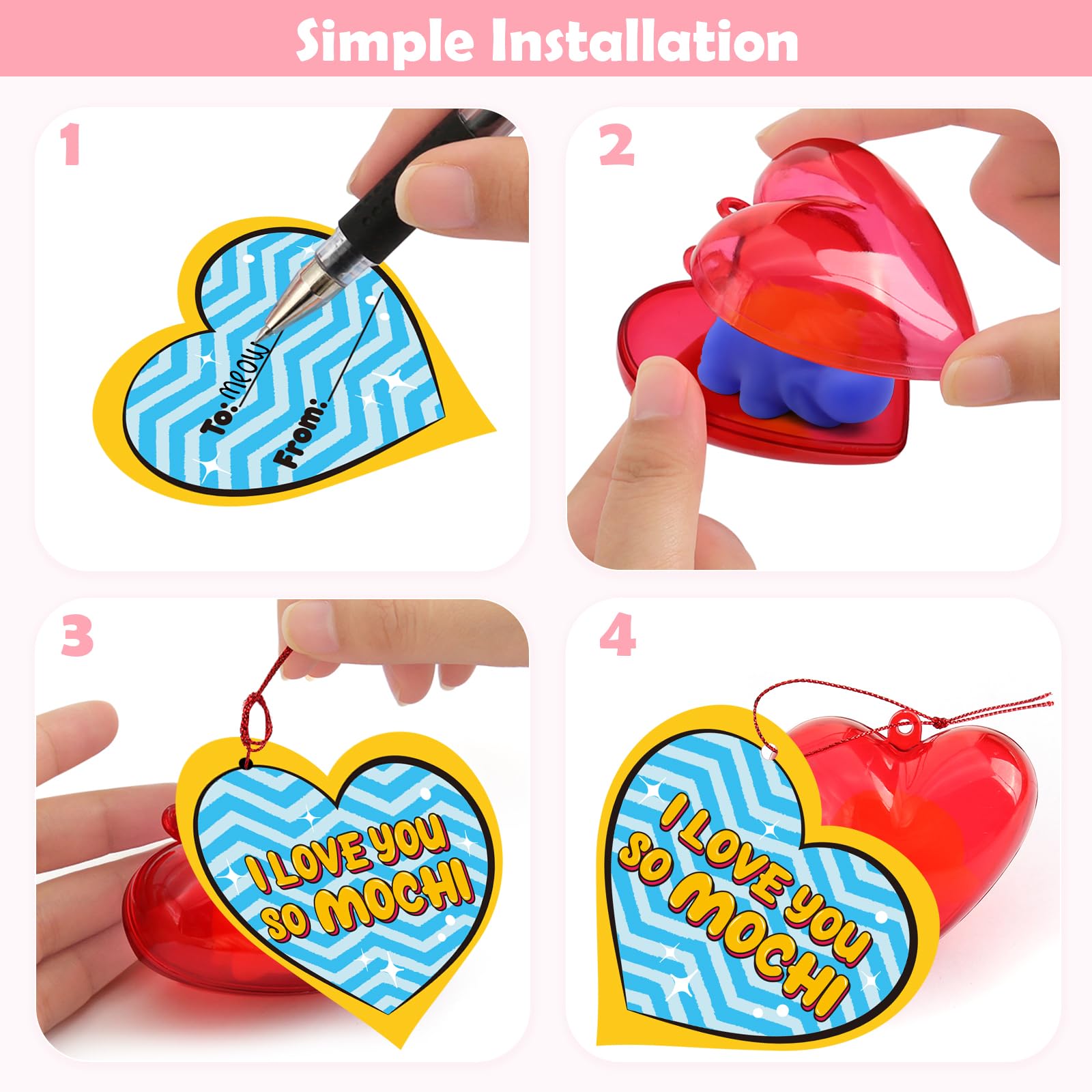 SURCVIO animal design mochi squishies for playful desk decor and sensory play