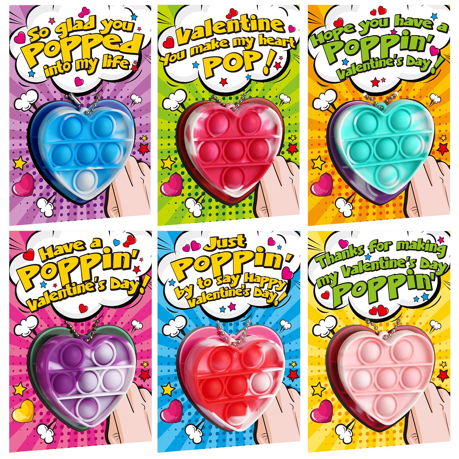 SURCVIO Valentine's Day classroom favors for kids
