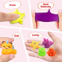 SURCVIO kawaii squishies kit ideal as party favors and prizes