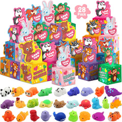 SURCVIO mochi squishies close-up showing vibrant colors for tactile fun.