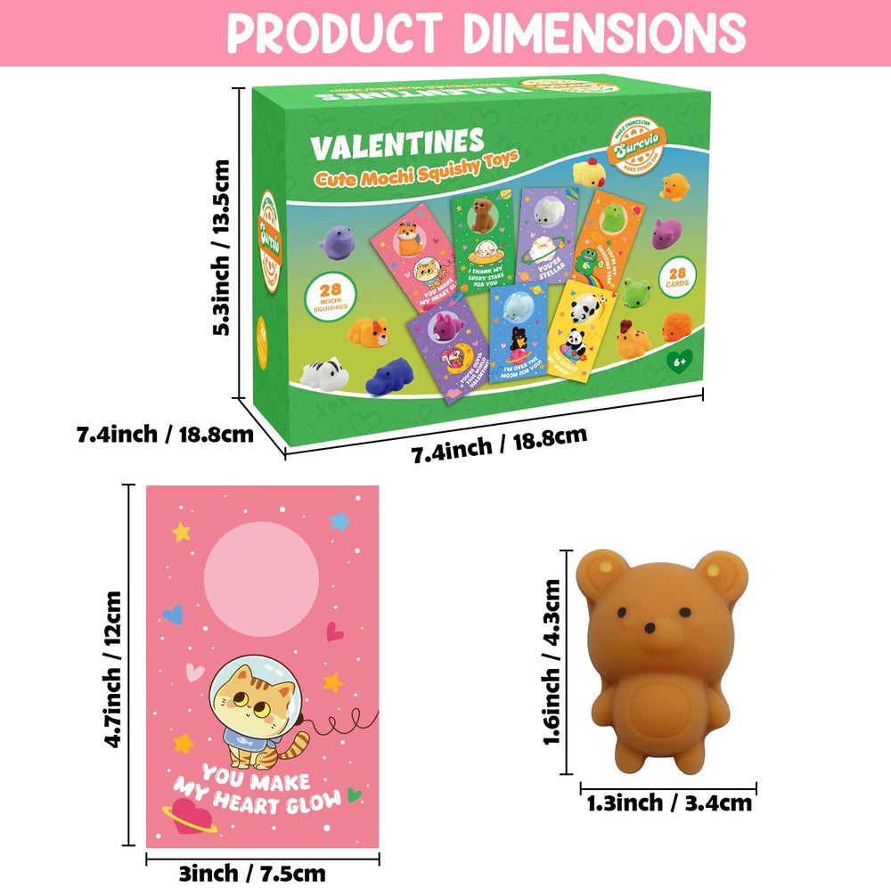 SURCVIO valentines-write-name-on-card – kids customize cards, fostering personal connection.