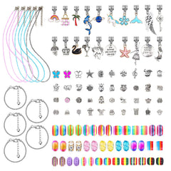 SUREHOME bracelet-making kit displays five bracelets for style