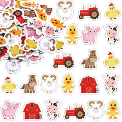 Sureio farm animal foam stickers pig for scrapbook decoration and party favors.