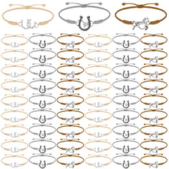 Sureio horse bracelet white with adjustable fit for daily wear.