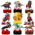 Sureio Kentucky 3D running horses centerpiece for derby party tables