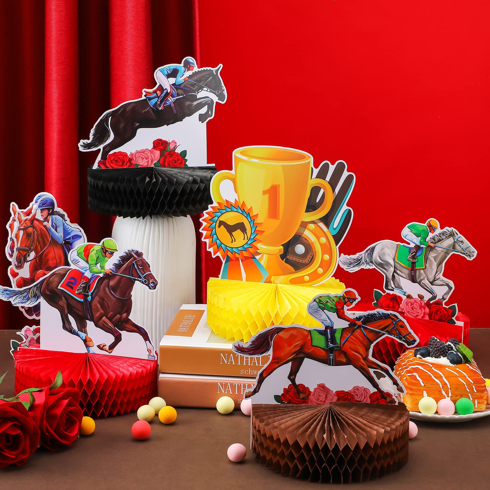 Sureio sturdy cardstock table decor for party displays