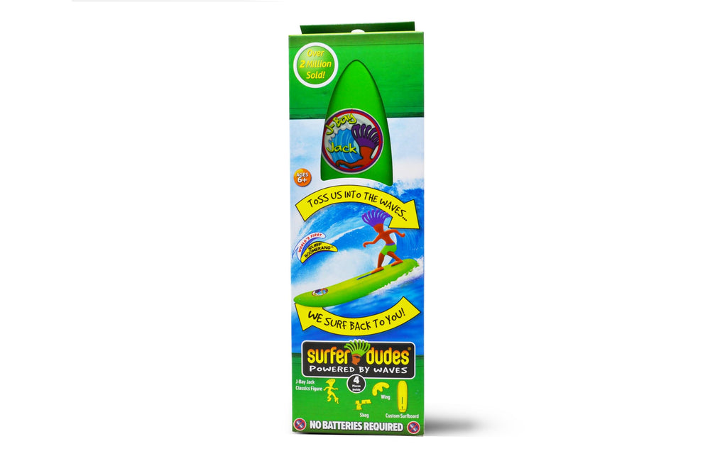 Self-righting Surf Boomerang design ensures quick returns after splashes.
