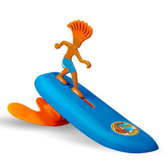 Surfer Dudes Hanalei Harry wave-powered toy for beach play.