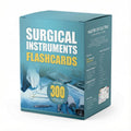 Surgical Instruments Flashcards dual-sided deck for quick instrument review during rounds