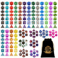 Surhugvy DND Dice Set display with all 175 pieces for tabletop play.