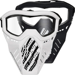 Surper tactical mask black and white pair for team identification during play.