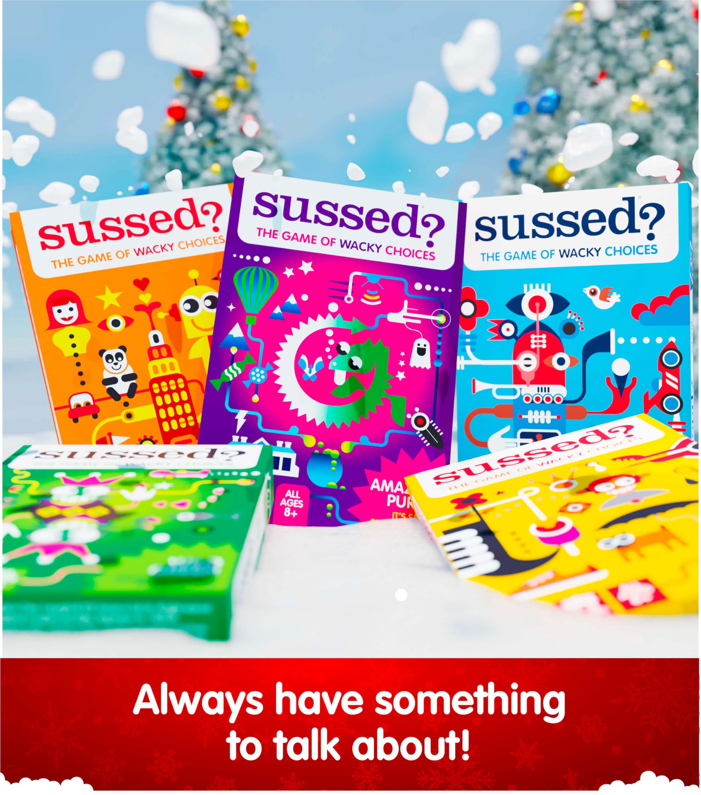 SUSSED Wacky What Would You Do? prompts invite introverts and extroverts to share