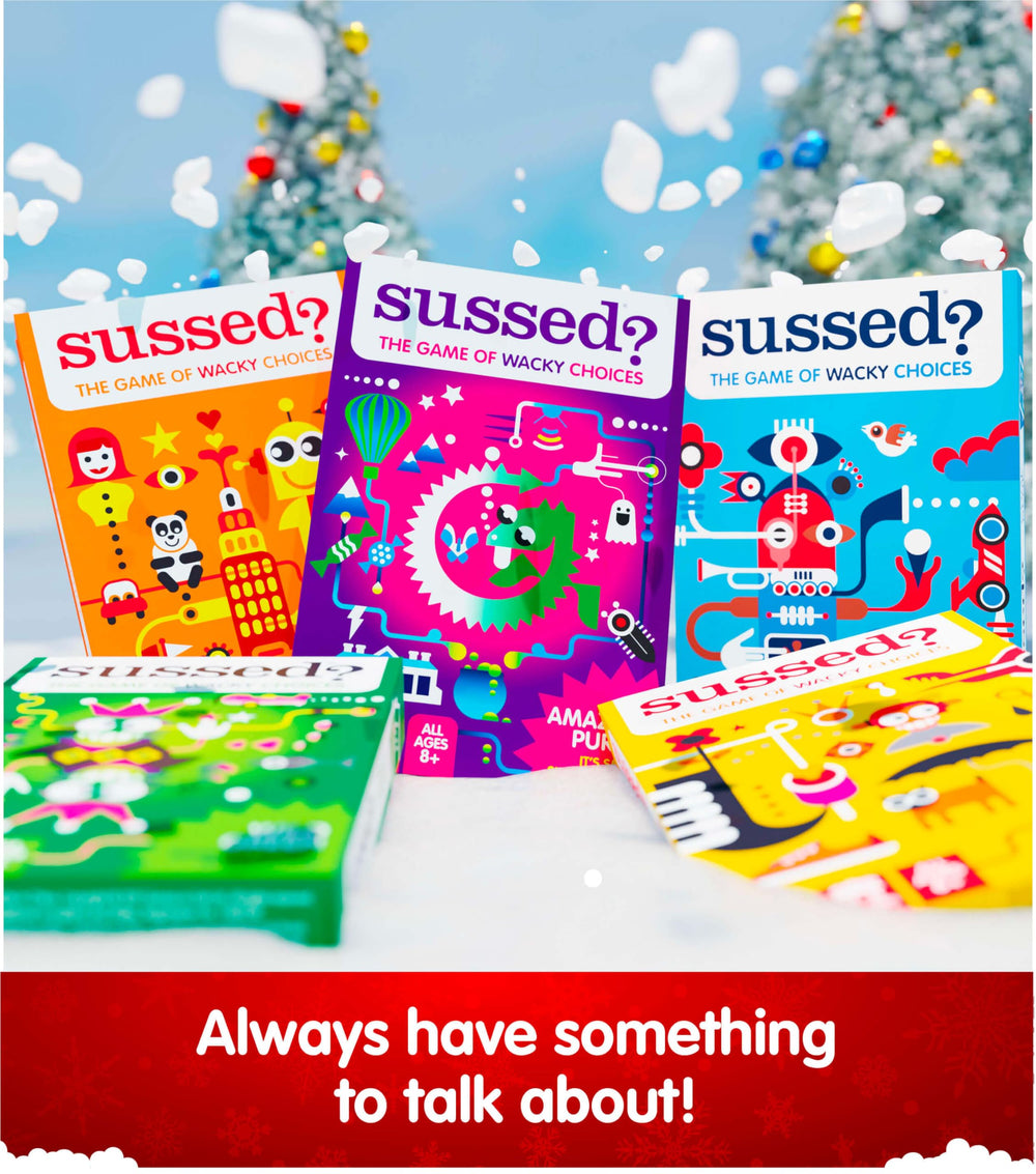 SUSSED Wacky What Would You Do? prompts invite introverts and extroverts to share