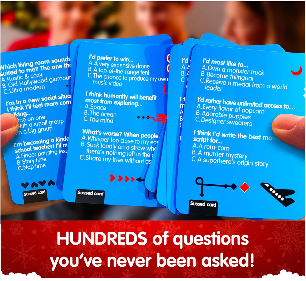 SUSSED Wacky What Would You Do? questions energize friends with playful prompts