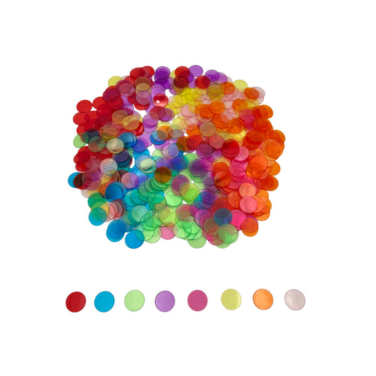 SUTIMSHE clear bingo chip 3/4 inch for versatile markers and counters