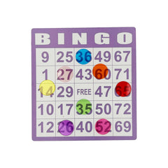 SUTIMSHE blue clear bingo chip reusable markers for games and crafts