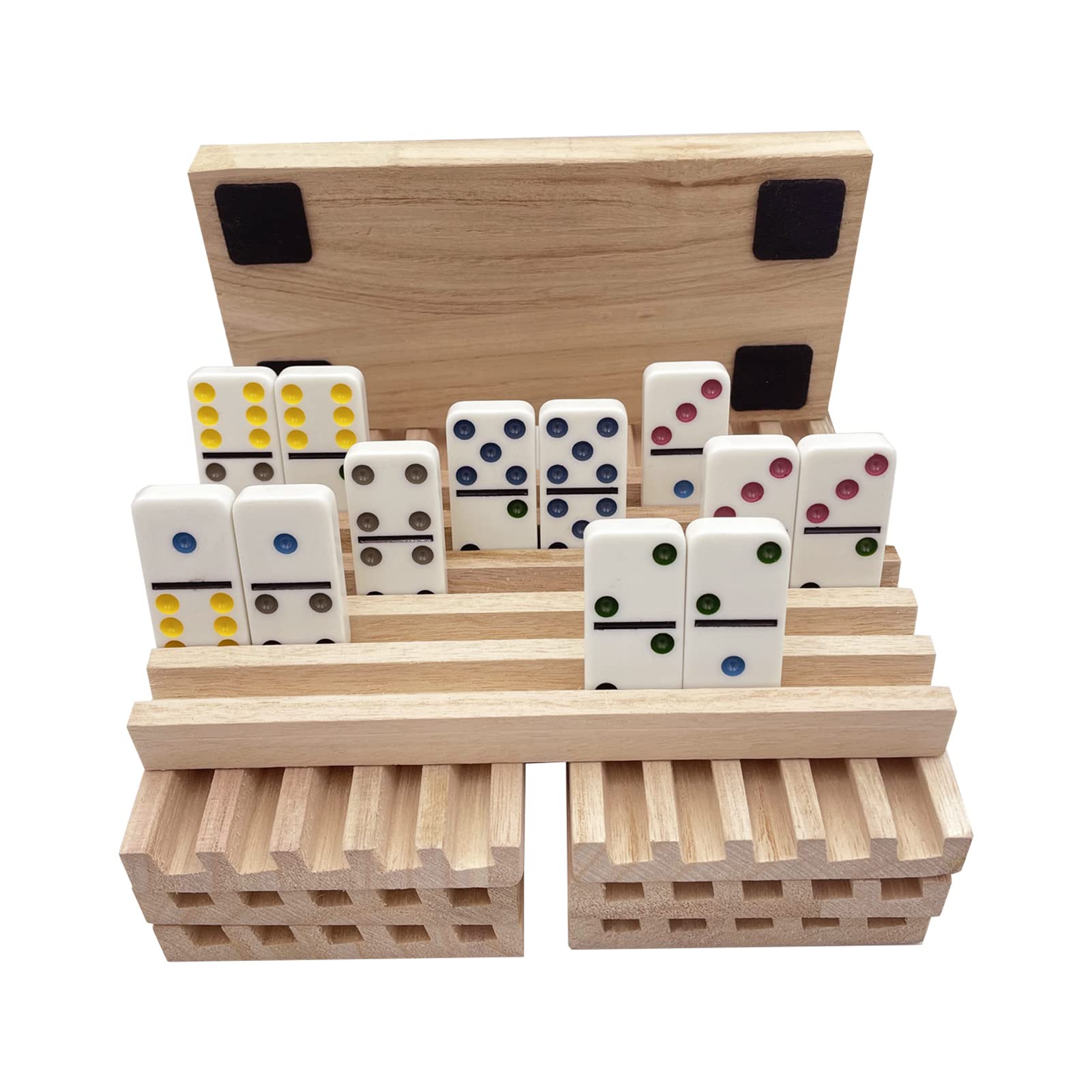 SUTIMSHE domino trays with slot design keep tiles upright and neat