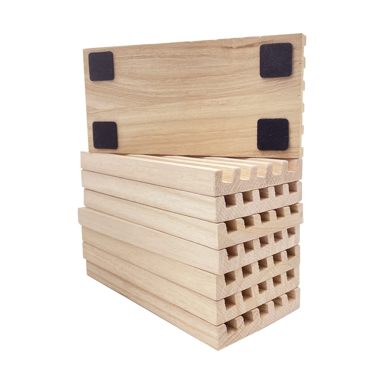 SUTIMSHE trays measure 7.87 x 3.74 inches for compact setup