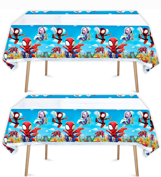 SUTRADHAR Spiderman tablecloth 70x42 setup boosts party ambiance