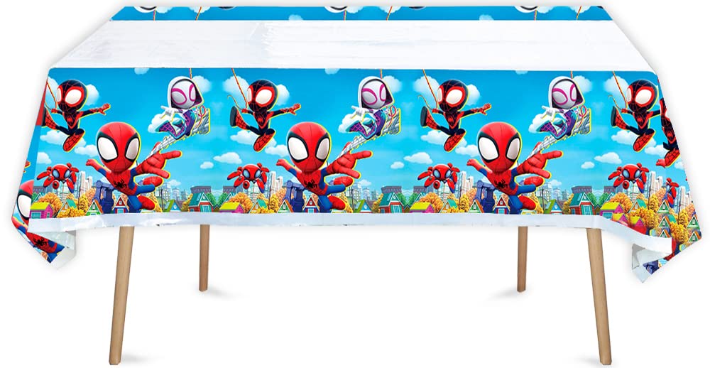 SUTRADHAR Spiderman tablecloth packaging ready-to-use party decor