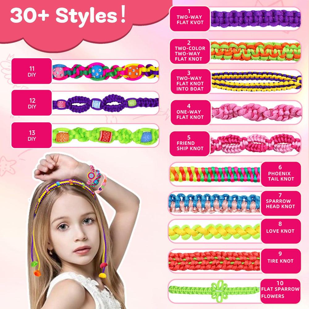Suu66 bracelet threads in vibrant hues inspire playful, tactile designs