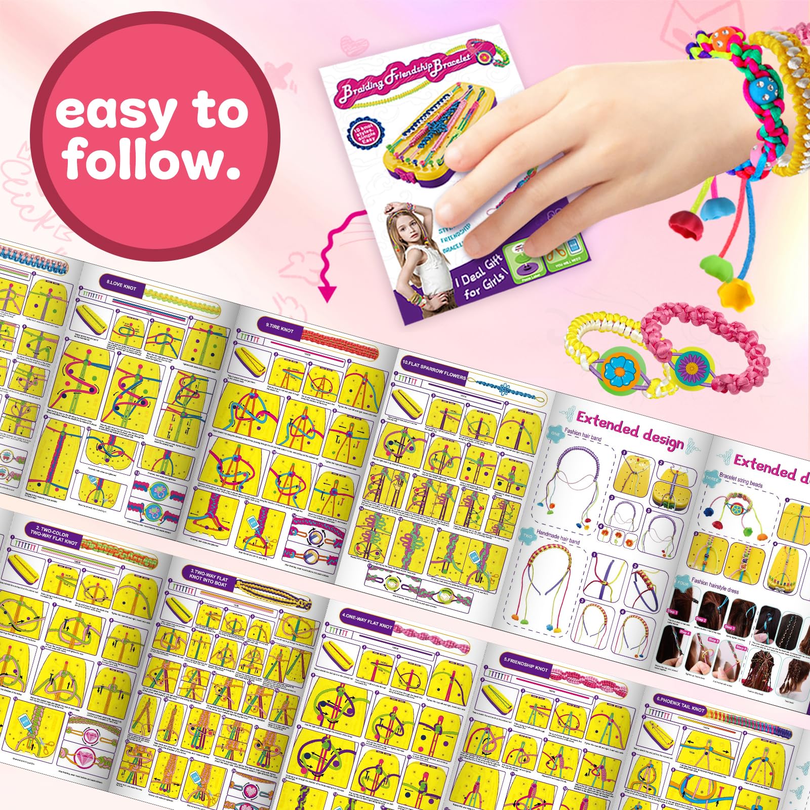 Suu66 cartoon buckles add personality to keychains and headbands