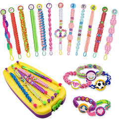Suu66 portable loom for kids' bracelet making, sparks creativity during craft time