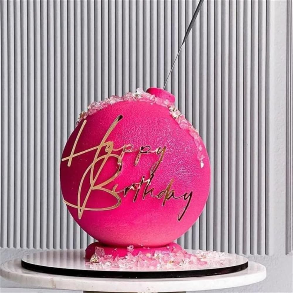 SUVO kids birthday decor gold topper ideal for parties and other milestones.