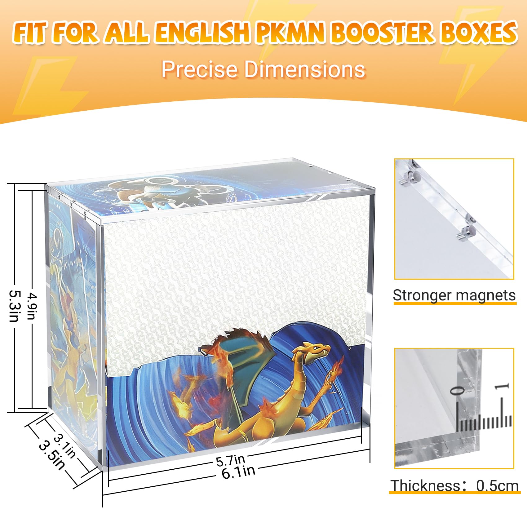 SUVQWJT 5mm thick clear acrylic panels deliver lasting clarity and strength.