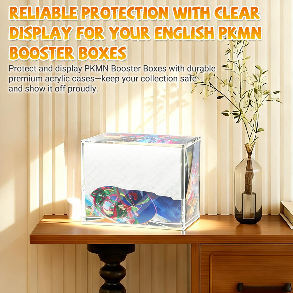 SUVQWJT full protection blocks dust and moisture for mint-looking collections.