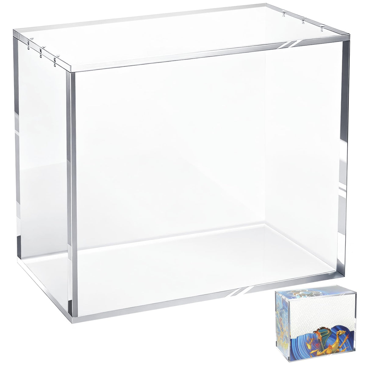 SUVQWJT upgrade PKMN booster box case offers a snug fit to protect standard boxes.