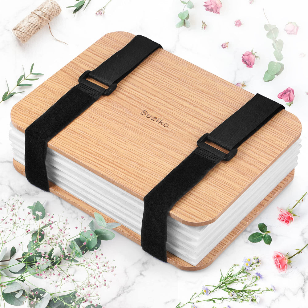 Portable Suziko design for on-the-go flower pressing