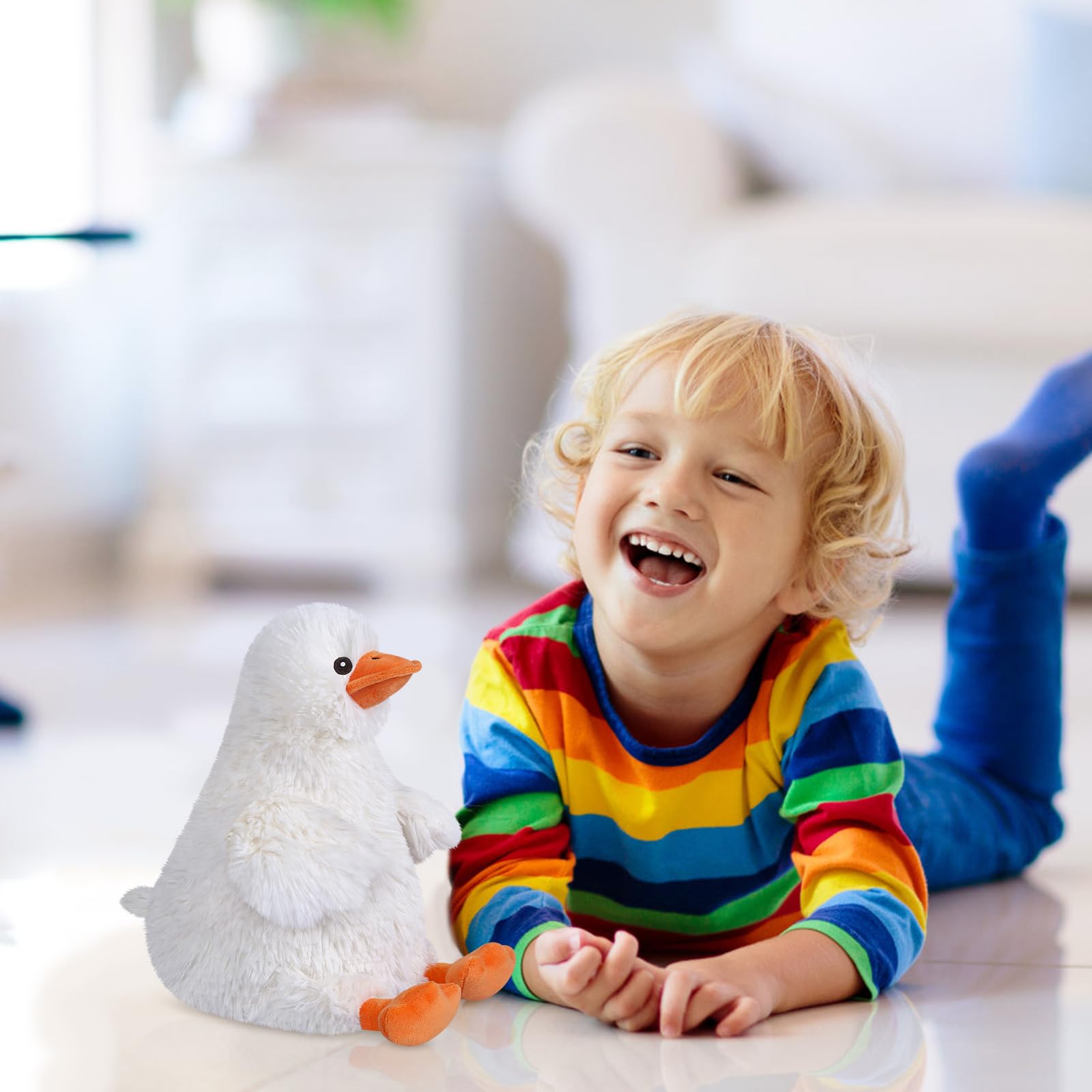 SuzziPals plush duck decor that adds charm to a bedroom or play area