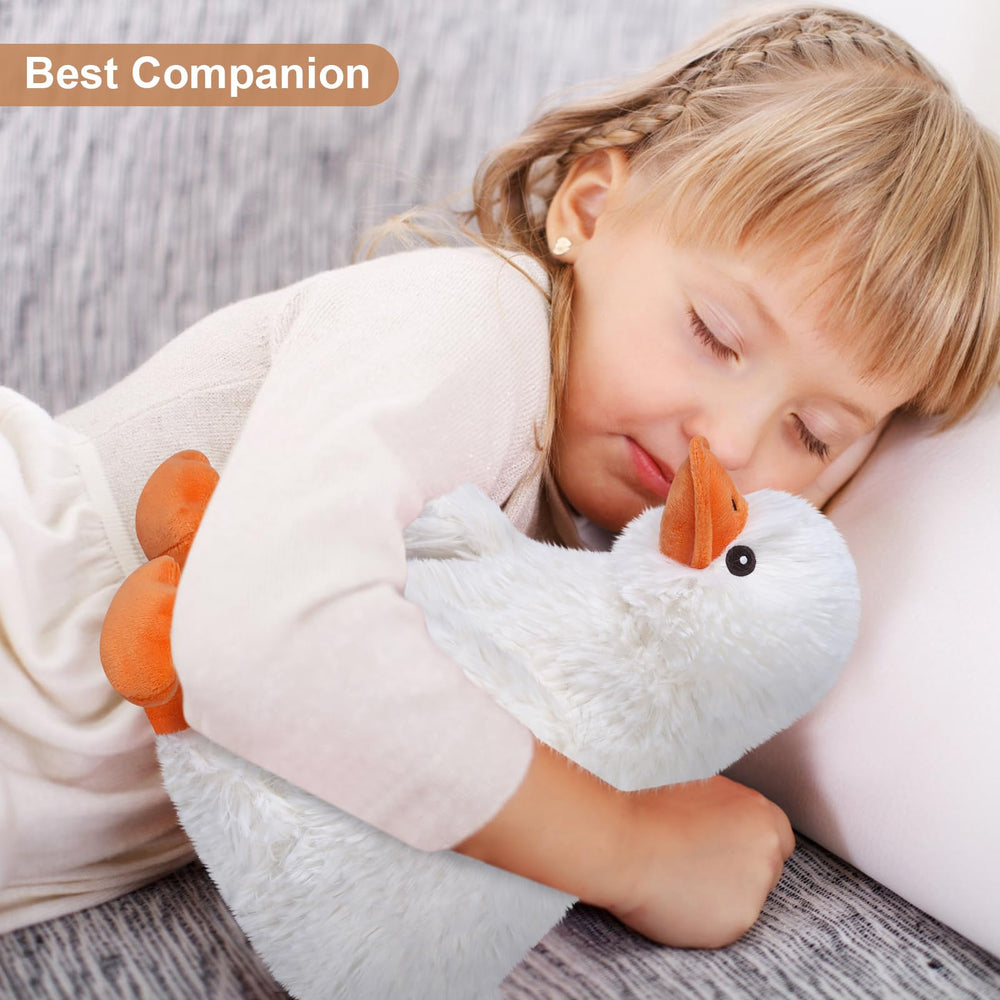 SuzziPals stress-relief duck plush ideal for hugs and anxiety relief