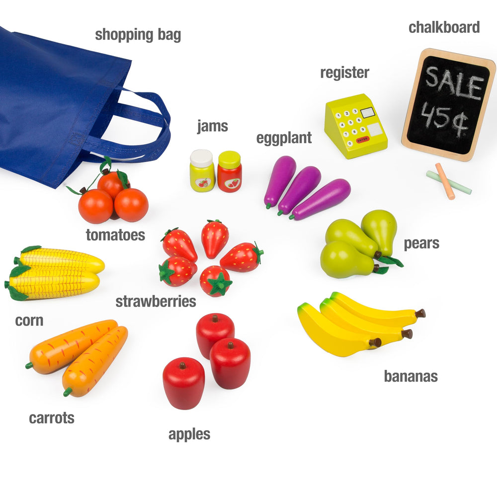 Svan fruit jams selection adds tactile variety for storytelling.
