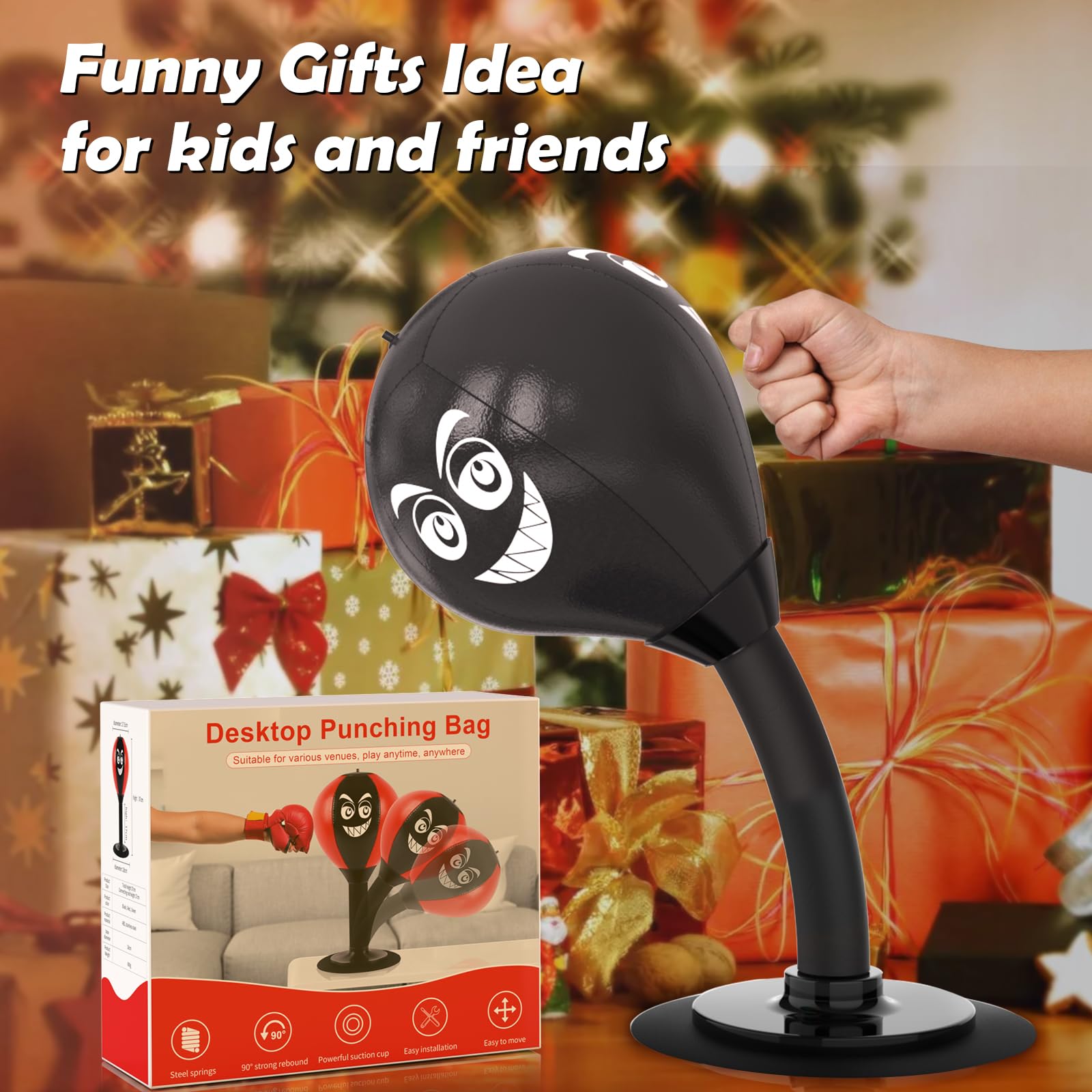 SVANE compact boxing toy ideal for office break rooms