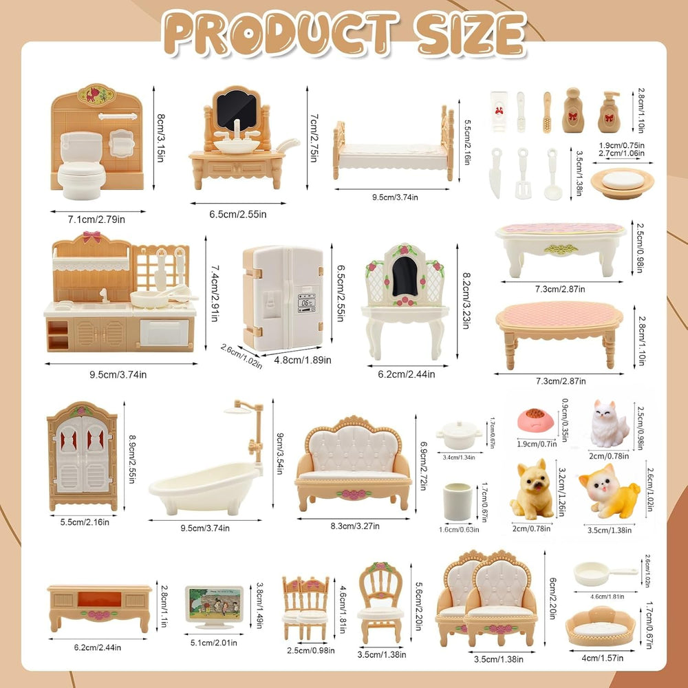 SwankyStyle dollhouse bathroom ensemble enhances tiny home routines with lifelike detail