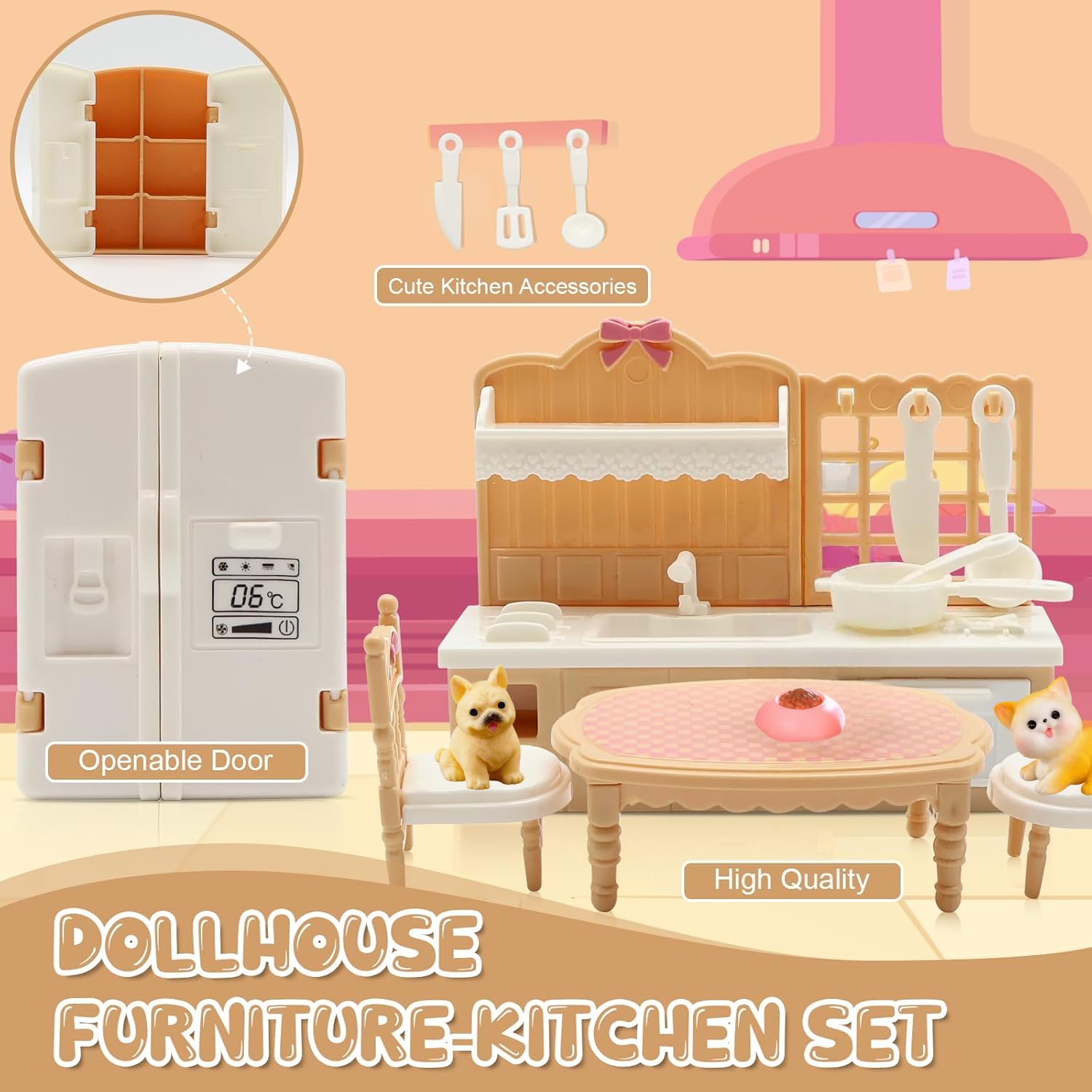 SwankyStyle pets figures complete the scene for storytelling and character interaction