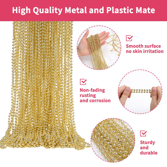 SWANUCKY 48-pack beads for bulk party favors and festive events