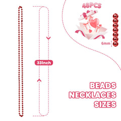 SWANUCKY lightweight non-toxic plastic beads ensure safe celebrations.