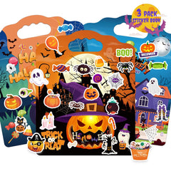SWARKOL halloween-sticker-book-cover offers durable portability for on-the-go play.