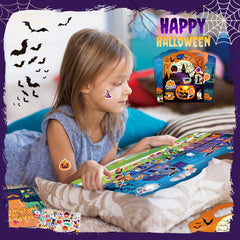 SWARKOL sticker-books-portable-handle enables travel-friendly play anywhere.