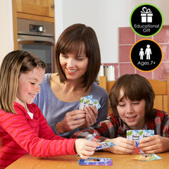 Sweep the World card game flag colors featured for vibrant country cues.