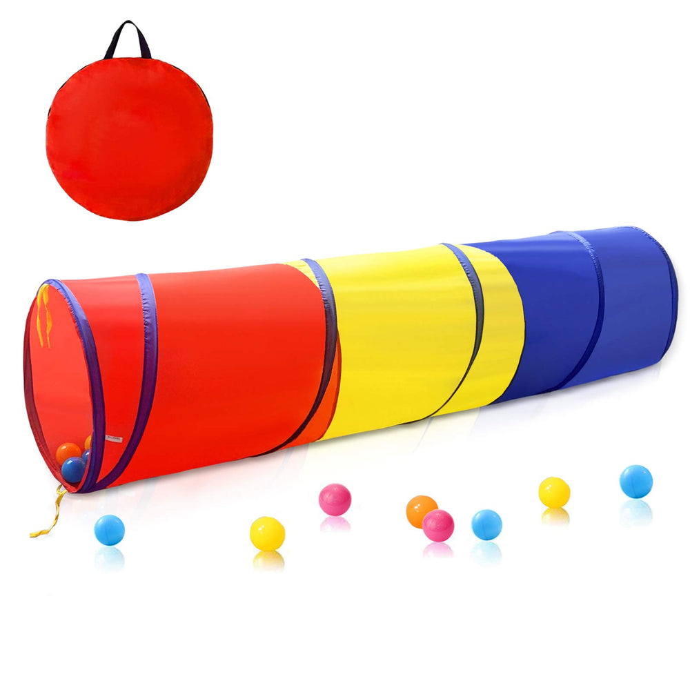 SweHouse Indoor Outdoor Play Tunnel suitable for backyard adventures.