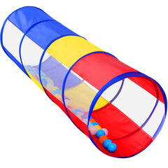 SweHouse Kids Play Tunnel with a colorful arc for active indoor play.
