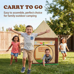 SweHouse portable kids tent suitable for indoor and outdoor adventures.