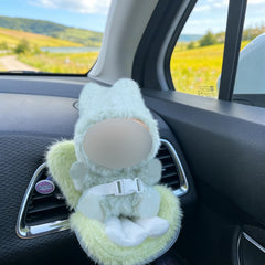 SwiftServ doll air-vent clip attaches to car vents easily