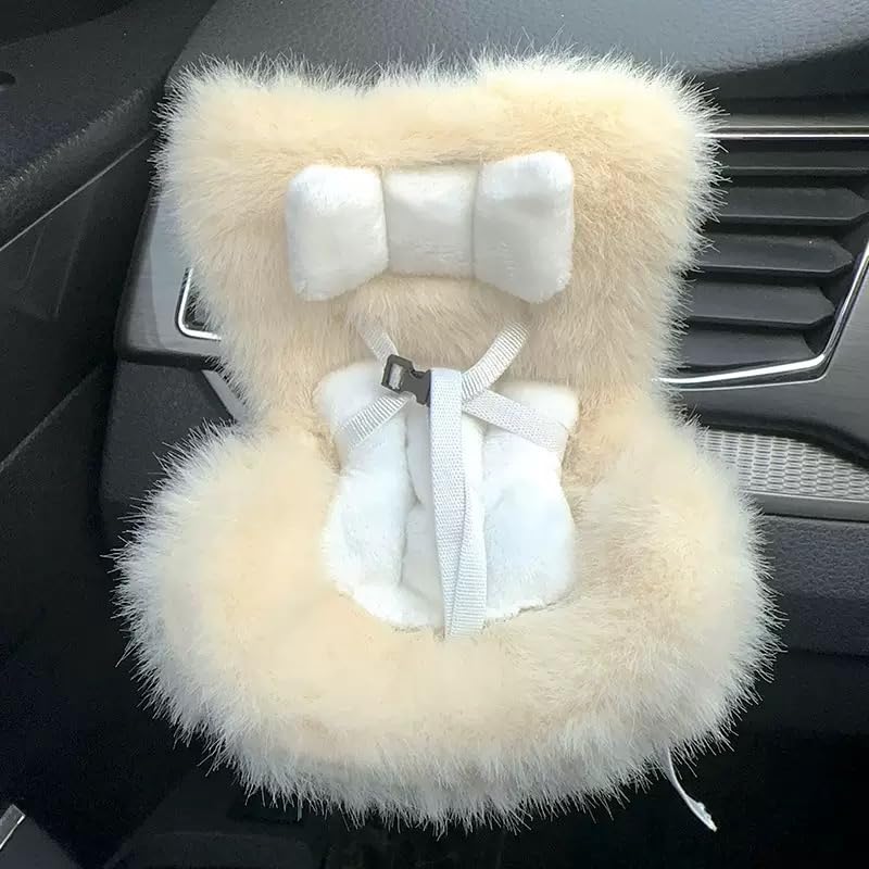 SwiftServ doll car seat with air vent clip secures tiny figure during trips