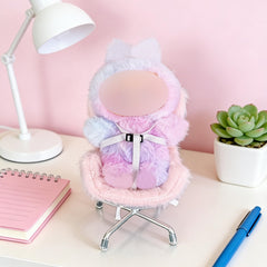 SwiftServ doll seat leg enables desktop stand display